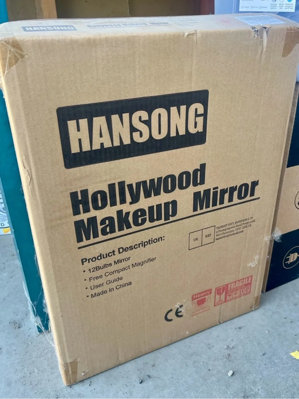 Hansong Hollywood Makeup Vanity Mirror Lights White NEW Sealed Box